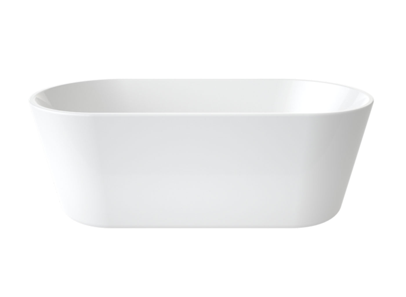 Nothing says luxury like a freestanding bath. This beautiful oval design will make your bath experience just that much more special. A seamless design with minimalist styling