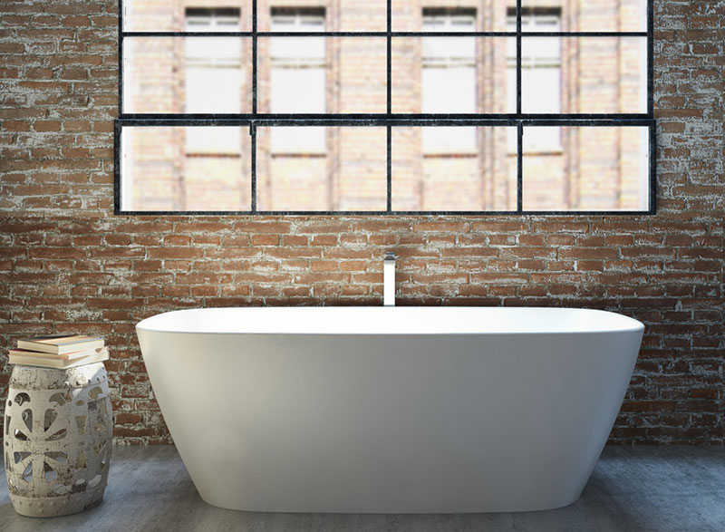 this bath exudes warmth and is soft to the touch making it ideal for an indulgent and relaxing soak. Generous dimension and dual reclined ends make it the ideal bath for two. Combine with Caroma Contura basins for a beautiful timeless bathroom.