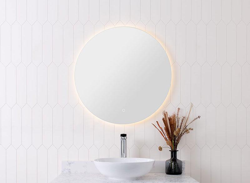 The unique design of the Eclipse LED mirror often makes them the centrepiece of the bathroom that attracts all the attention.