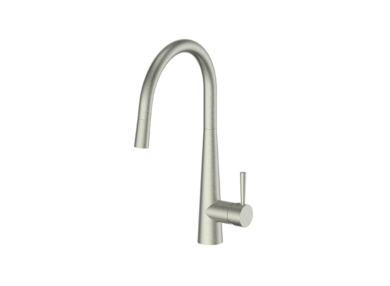 The Green?s Tapware Galiano Pull-Down sink mixer has a bold simplicity and modern lines.