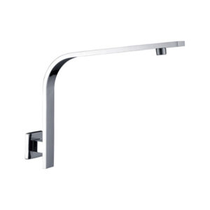 The Kiato raised shower arm in brilliant chrome finish and modern square look will enhance your bathroom renovation or new home.