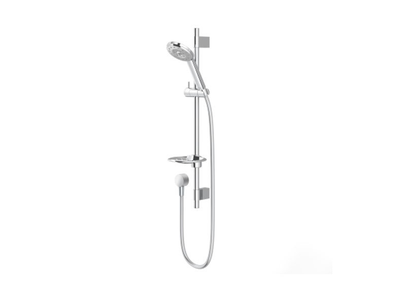 The Kiri shower range fuses product functionality with architectural design - making a statement with its crisp form and dynamic forward stance for those that appreciate clean line. Featuring award winning Satinjet® technology