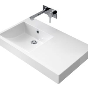 The Liano Nexus basin range has been designed for those that favour sharp lines and square styling. Displaying an architectural minimalist style