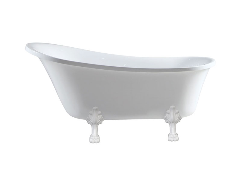 - Gloss White Acrylic bath