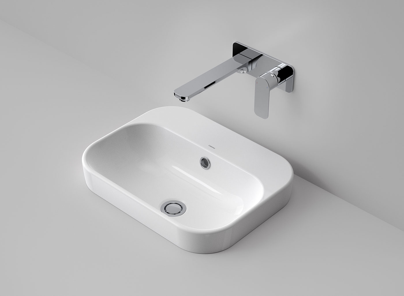 subdued curves of Luna will effortlessly flow into any contemporary bathroom. Team up with the rest of the Luna collection for a stylish