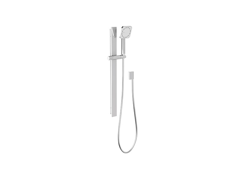 With its soft square shower design