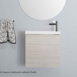 ADP's Petite range offers a slimline cabinet design with maximum basin size.