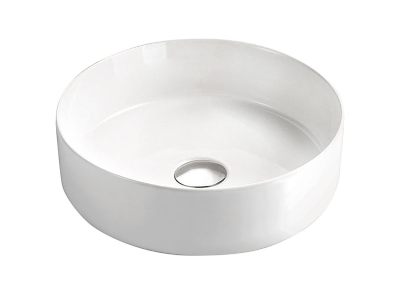The Reba above counter ceramic basins are durable