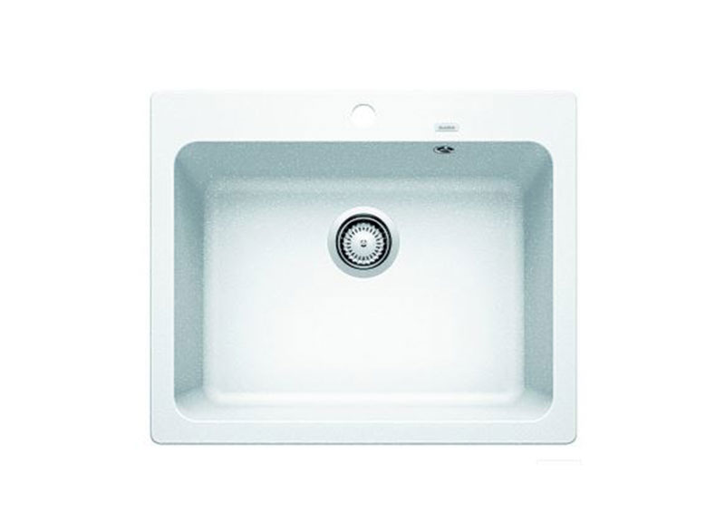 Tailored to your style this single bowl Silgranit sink offers balanced and modern lines.