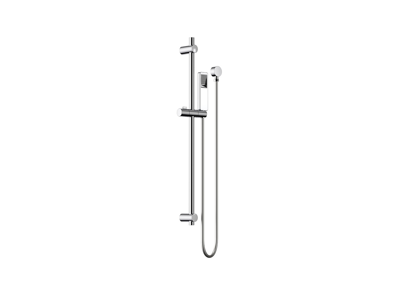 Clark's rail showers are designed for the whole family and include a rail slider