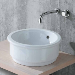 Tris is a crafty basin indeed! Tris can be used bench mounted