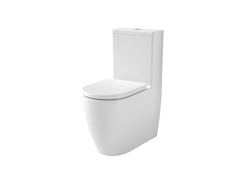 Caroma's Urbane II Collection of toilets have a contemporary low-profile design to match the Urbane II basins