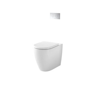 Our Urbane II Collection of toilets have a contemporary low-profile design to match the Urbane II basins