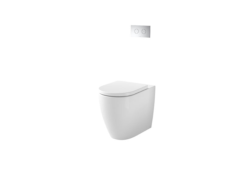 Our Urbane II Collection of toilets have a contemporary low-profile design to match the Urbane II basins