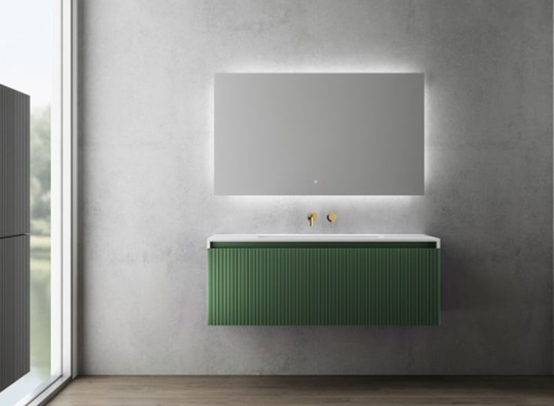 Add both style and function to your bathroom with BelBagno?s Rimini Vanity range.