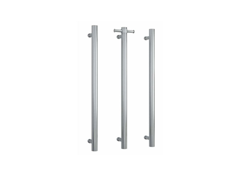 Heated Towel Rail is an affordable luxury for every bathroom. The Thermorail single bar towel heaters are designed to be installed in a set of rails to create a stylish design feature in your bathroom. This model is a straight round profile which offers a sleek design in your bathroom and comfortably accommodates