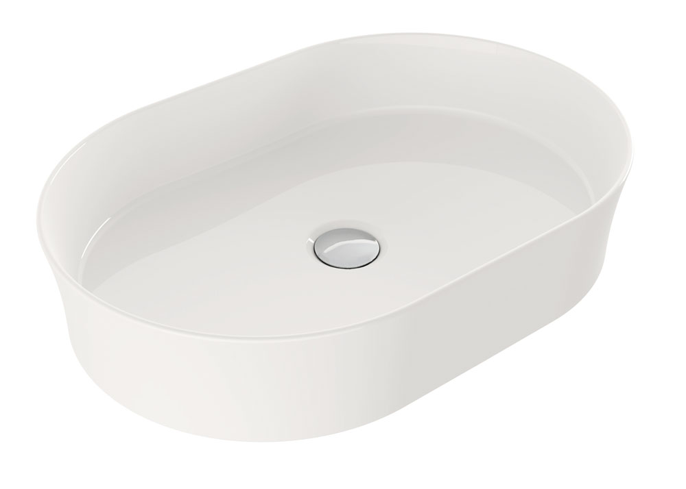 This beautiful thin-rimmed basin features an organic design to suit any modern coastal bathroom. This basin is available in a range of finishes that perfectly complement any custom vanity with stone