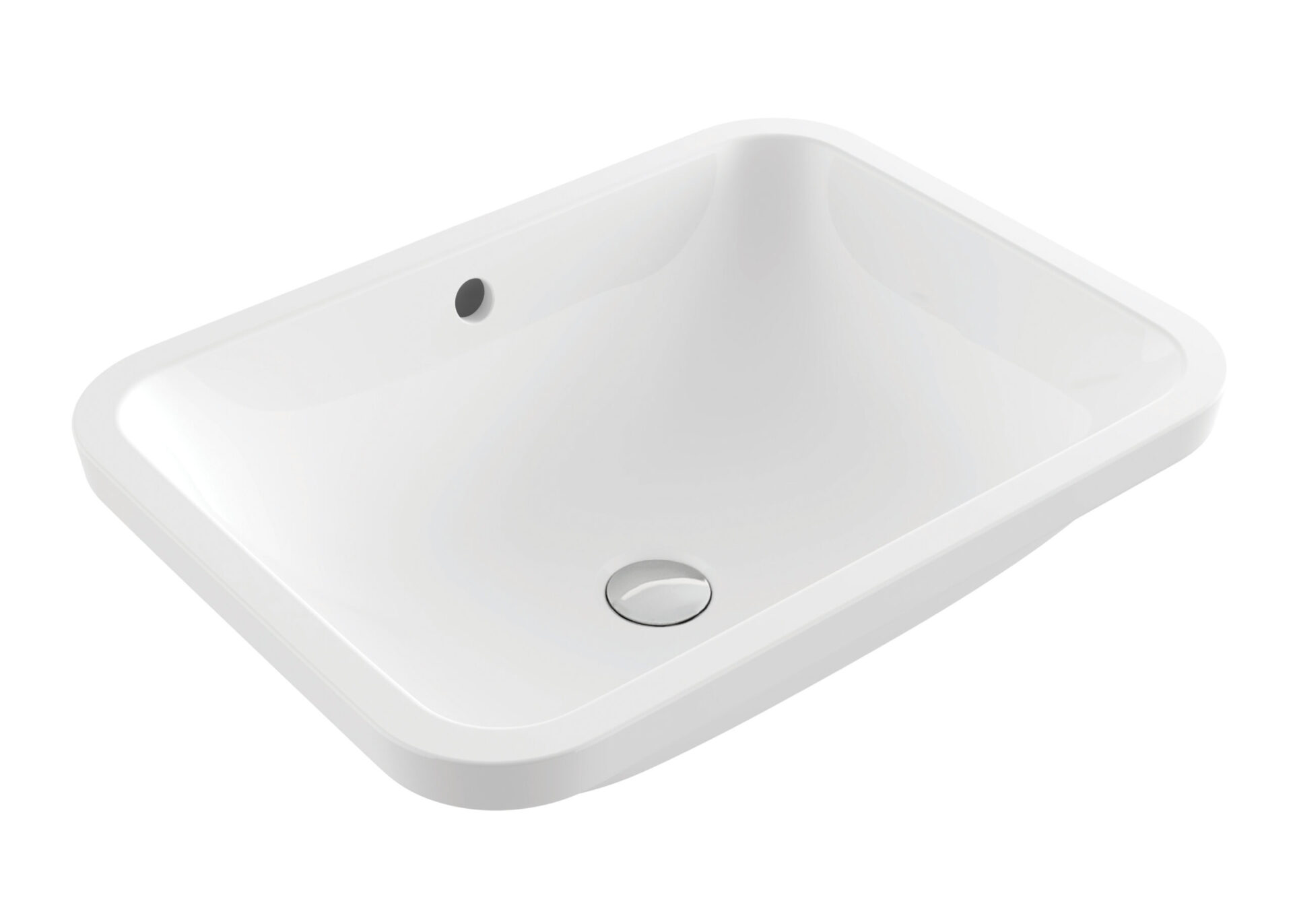 This classic under counter basin will suit any style bathroom with a custom vanity with a stone or marble benchtop. This is a larger size basin that is available in a range of finishes which makes this a very versatile undercounter basin.