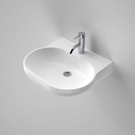The Opal 510 wall basin design offers smooth rounded contours and clean lines. This basin is suitable for domestic and commercial applications. Can be installed to comply to AS1428.1 - 2021 Design for Access and Mobility requirements. The Basin type is Type C. Please note: this product does not comply to NZ4121.1 standards.