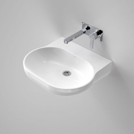 The Opal 510 wall basin design offers smooth rounded contours and clean lines. This basin is suitable for domestic and commercial applications. Can be installed to comply to AS1428.1 - 2021 Design for Access and Mobility requirements. The Basin type is Type C. Please note: this product does not comply to NZ4121.1 standards.