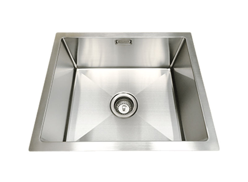 The Excellence Squareline 32L Utility Sink offers a premium finish to your custom laundry and has a modern