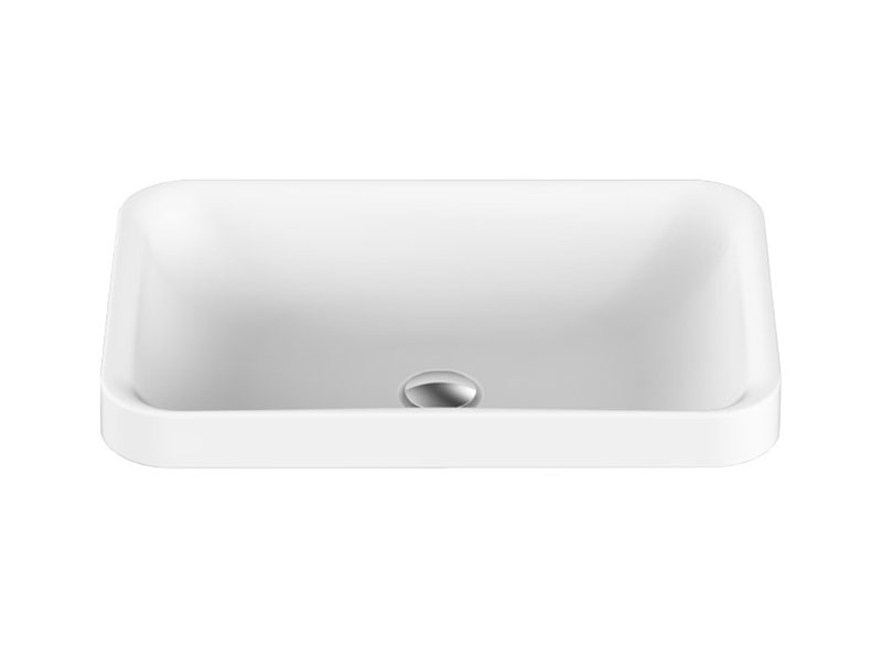 Semi-Inset basins are visually interesting to look at as part of the basin is hidden in the cabinet