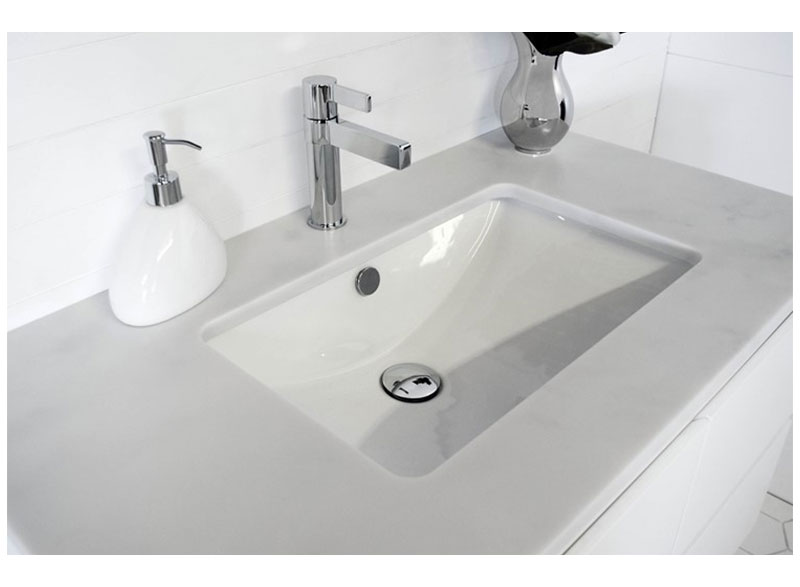 Under-Counter basins are very easy to clean