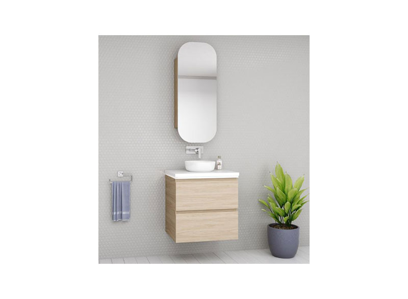 The Oxbow vanities prove that ground breaking style does not have to be bank breaking too. They come complete with solid surface tops and a full range of ceramic basins in both above counter and undermount.