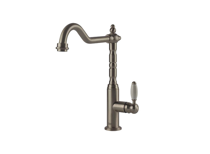The Providence single mixer tap has a distinctive